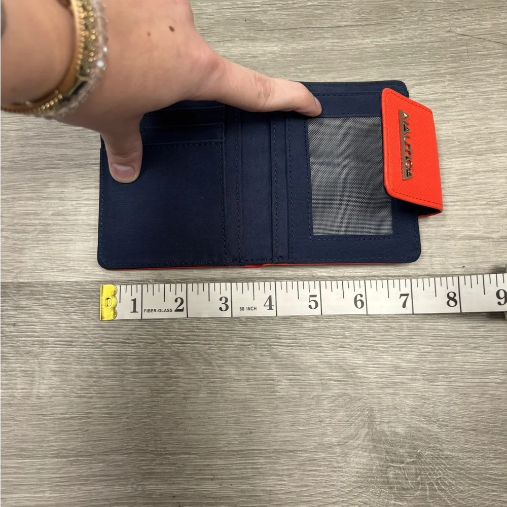 Orange and Blue Nautical Wallet
